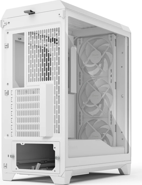 Fractal Design Meshify 3 White TG Clear Tint, weiß, Glasfenster