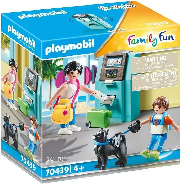 playmobil Family Fun Urlauber mit Geldautomat