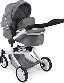 Bayer Chic 2000 Mika Kombipuppenwagen jeans/grau