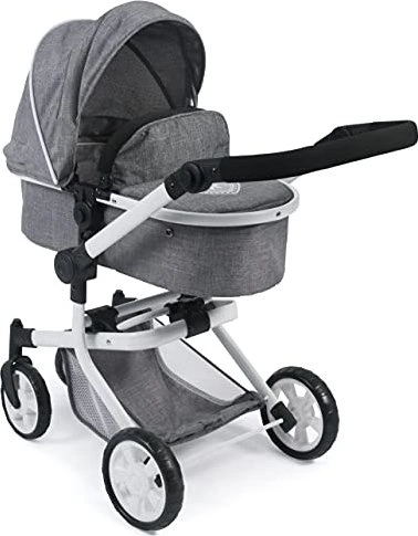 Bayer Chic 2000 Mika Kombipuppenwagen jeans/grau