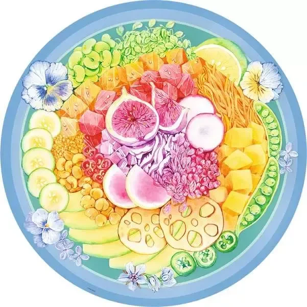 Ravensburger Puzzle Circle of Colors Poke Bowl