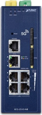 Planet Industrial Cellular Gateway, Industrial, 5G