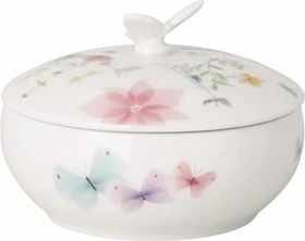 Hutschenreuther Frühlingsgrüße Blumenwiese Dose mit Deckel 12.5cm
