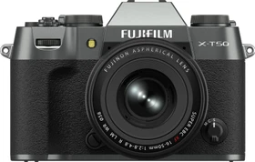 Fujifilm X-T50 anthrazit mit Objektiv Fujinon XF 16-50mm 2.8-4.8 R LM WR
