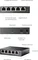 TP-Link Omada ES205GP Desktop Gigabit Smart Switch, 5x RJ-45, 65W PoE+ Vorschaubild