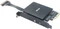 Akasa Dual M.2 PCIe SSD adapter with RGB LED light and heatsink Vorschaubild