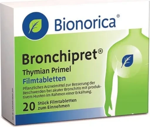 Bronchipret Thymian Primel Filmtabletten, 20 Stück