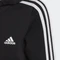 adidas Essentials 3-Streifen Full-Zip Hoodie schwarz/weiß (Junior) Vorschaubild