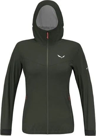 Salewa Puez Aqua 4 2.5L Powertex Funktionsjacke dark olive (Damen)