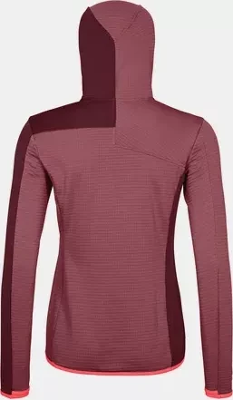 Ortovox Fleece Light Grid ZN Hoody Funktionsjacke mountain rose (Damen)