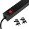 Adam Hall 19" Stromverteiler RACK PDU 8S mit Schalter, 1HE, 8-fach, 250V, schwarz, 1.8m Vorschaubild