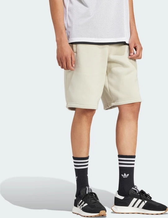 adidas Trefoil Essentials Trainingshose kurz putty grey (Herren)