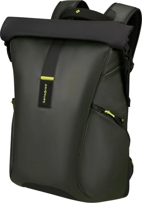 Samsonite Paradiver Light, Rolltop Backpack L, 17.3" Notebook-Rucksack, 49cm, 25/35l, erweiterbar, Jungle Green