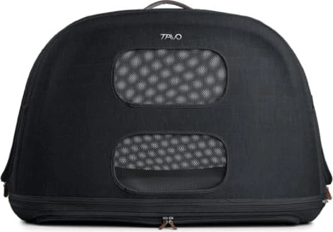 Tavo Pets Crispin Haustier-Transportbox Large, 85x45.7cm, onyx