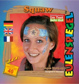 Eulenspiegel Squaw Schmink-Palette