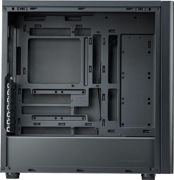 Cooler Master Elite 502 Black, Glasfenster
