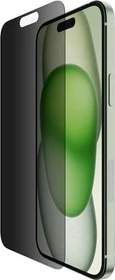 Belkin ScreenForce Tempered Glass Privacy Anti-Microbial Screen Protector für Apple iPhone 15 Plus