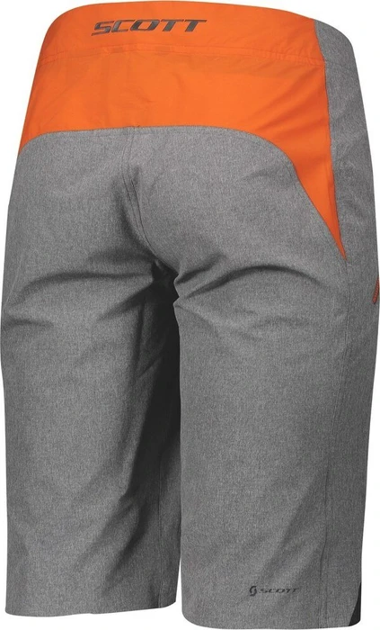Scott Trail Flow Pro Fahrradhose kurz light grey/exotic orange (Herren)