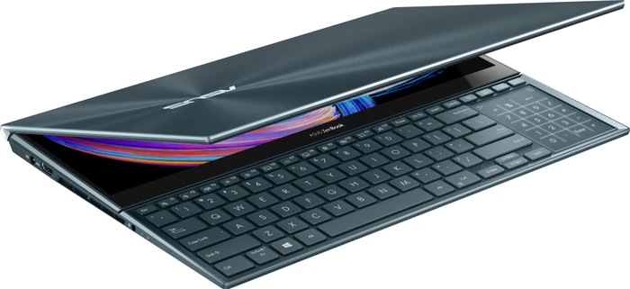 ASUS ZenBook Pro Duo 15 OLED UX582ZW-H2004X, Celestial Blue, Core i9-12900H, 32GB RAM, 1TB SSD, GeForce RTX 3070 Ti, DE