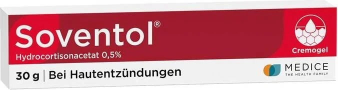 Soventol HydroCortisonACETAT 0.5% Creme, 30g