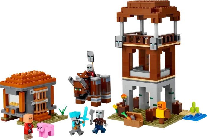 LEGO Minecraft - Ein Verwüster am Plünderer-Außenposten