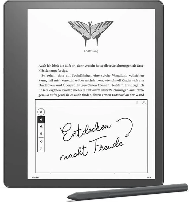 Amazon Standard-Eingabestift für Kindle Scribe, grau