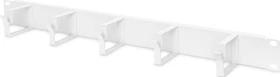 Digitus Kabelrangierpanel mit Kabelführungsbügeln, für 483mm-Schränke, RAL 7035, 1HE