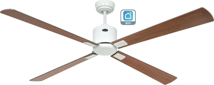 CasaFan Eco Neo III 152 WE-NB/KI WiFi Deckenventilator nuss/kirsch/weiß