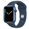 Apple Watch Series 7 (GPS) 45mm Aluminium blau mit Sportarmband abyssblau Vorschaubild