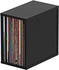 Glorious Record Box 55 Plattenregal schwarz