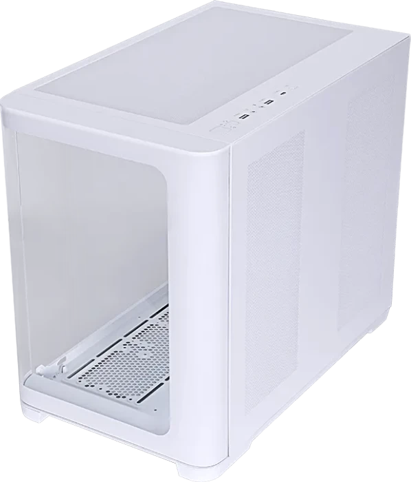 iTek Dark Cave Curved White, Glasfenster