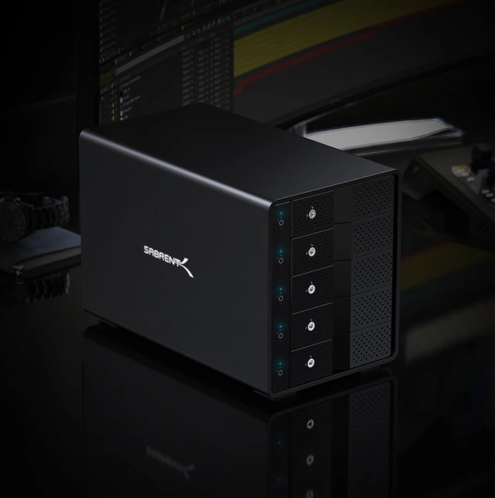 Sabrent 5-Bay Docking Station, 3.5", USB-C 3.1