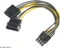 Akasa 2x 4-Pin IDE auf 6/8-Pin PCIe, 150mm Vorschaubild