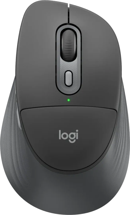 Logitech Signature Comfort M850 L for Business, Graphite, Logi Bolt, USB/Bluetooth