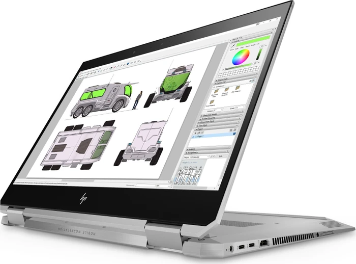 HP ZBook Studio x360 G5, Core i9-9880H, 32GB RAM, 1TB SSD, Quadro P2000, LTE, DE