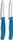 Victorinox Swiss Classic Gemüsemesser 8cm blau, 2 Stück (6.7692.2C1)