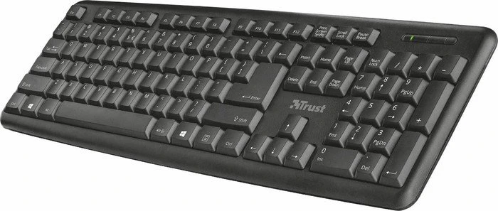 Trust Ziva Keyboard, USB, DE