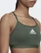 adidas Aeroreact Training Light-Support Sport-BH green oxide (Damen) Vorschaubild