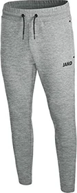 Jako Premium Basics Trainingshose lang hellgrau/meliert