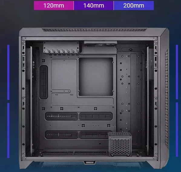 Thermaltake CTE C750 Air Snow, weiß, Glasfenster