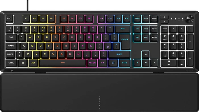 Corsair SKIFF 100, schwarz, LEDs RGB, USB, UK