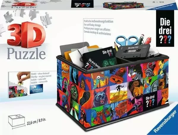 Ravensburger Puzzle Aufbewahrungsbox Die drei ???