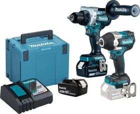 Makita DLX2453TJ Akku-Maschinenset inkl. MAKPAC + 2 Akkus 5.0Ah