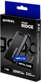 goodram Move Ridge, 1TB, USB-C 3.2