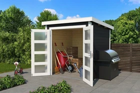 Lasita Maja Zambezi 2 Gartenhaus carbongrau