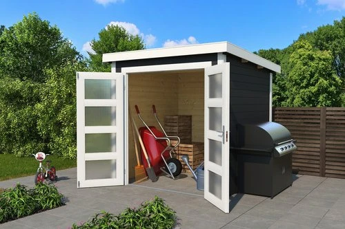 Lasita Maja Zambezi 2 Gartenhaus carbongrau