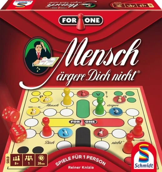 Schmidt Spiele For One - Mensch ärgere Dich nicht