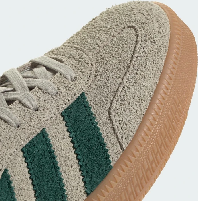 adidas Samba XLG putty grey/collegiate green/gum