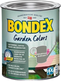 Bondex Garden Colors Lasur außen attraktives anthrazit, 750ml