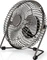 Nedis FNDK1GM15 USB Mini Tischventilator aus Metall 15cm stahlgrau Vorschaubild
